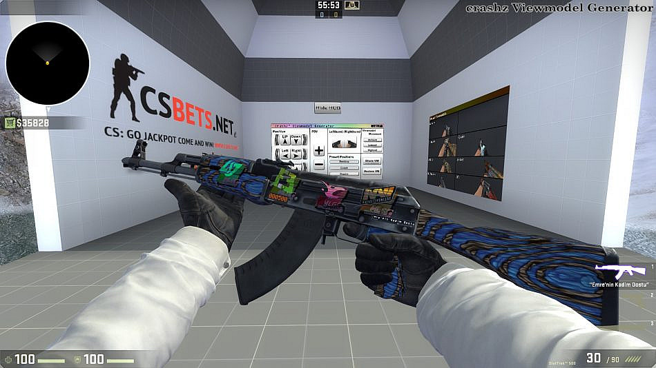 CS:GO'da Silahı Sol Ele Alma ve crashz' Viewmodel Generator - TeknoSeyir
