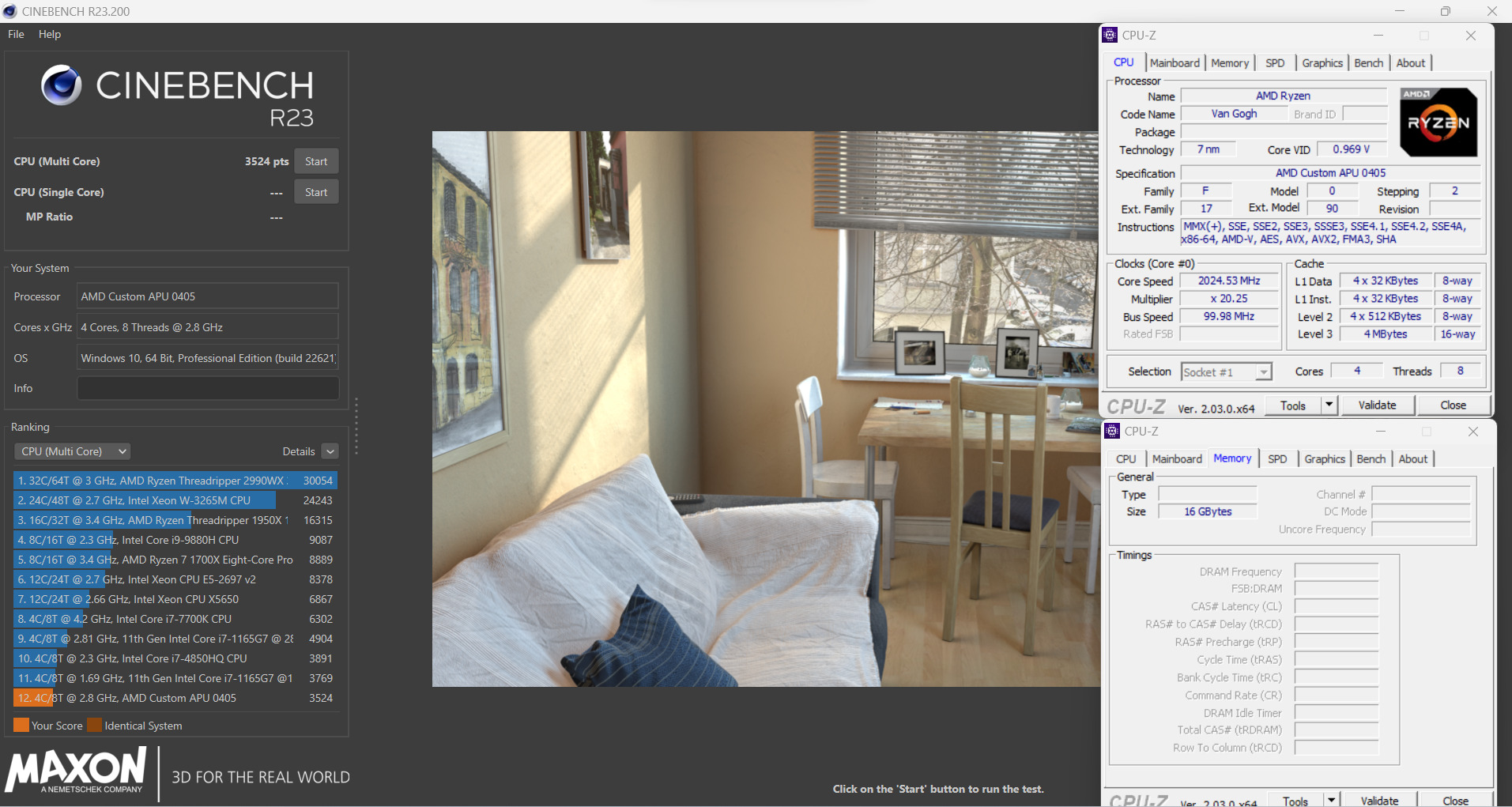 Steam Deck’in Cinebench R23 çoklu çekirdek - TeknoSeyir